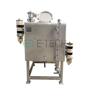 550L स्टेनलेस स्टील ईंधन टैंक